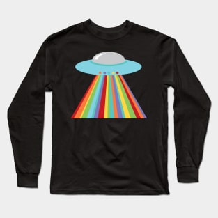 You are out of this world flying saucer Long Sleeve T-Shirt